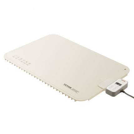 VEVOR elektrische warmhoudplaat oprolbare voedselverwarmmat 60x40cm buffet beige