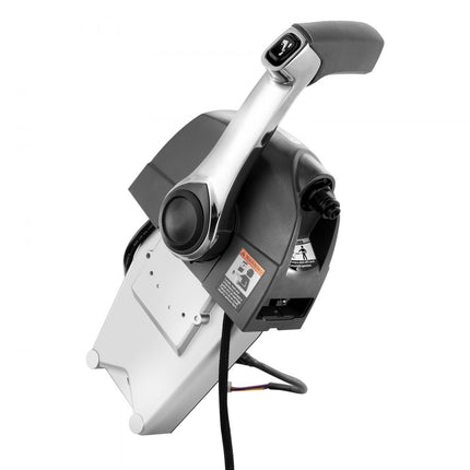 VEVOR Bootgasbedieningskast, 5006186 Bovengemonteerde buitenboordmotor afstandsbedieningskast voor Evinrude Johnson, Marine gasbedieningskast met powertrimschakelaar en draagkoord