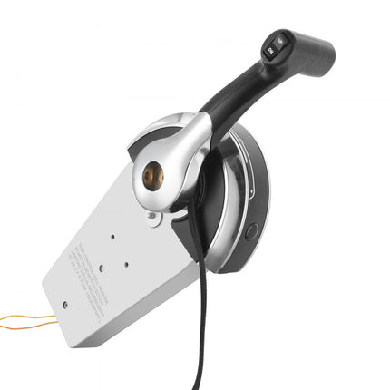 VEVOR Bootgasbediening voor boten, 8M0059686, Top Mount buitenboordmotor afstandsbediening voor Mercury PT 2-takt, maritieme gasbedieningstransmissie met trimbekrachtigingsschakelaar