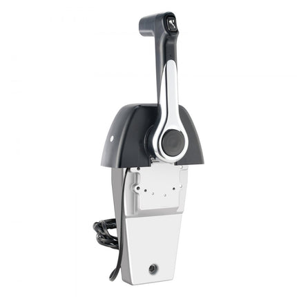 VEVOR Bootgasbedieningskast, 704-48205-P1, Top Mount buitenboordmotor afstandsbedieningskast voor Yamaha 4-takt, maritieme gasbedieningskast met trimschakelaar en 57" kabelboom