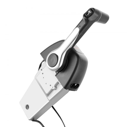 VEVOR Bootgasbedieningskast, 704-48205-P1, Top Mount buitenboordmotor afstandsbedieningskast voor Yamaha 4-takt, maritieme gasbedieningskast met trimschakelaar en 57" kabelboom