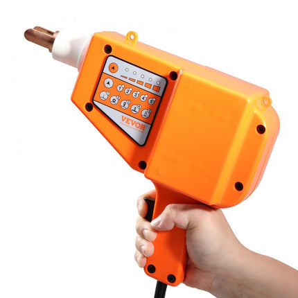 VEVOR puntlasser uitdeukmachine 800W set noppenlasser uitdeukmachine 5 lasmodi uitdeukgereedschap 425 mm schuifhamer Geschikt voor koolstofstaal roestvrij staal ijzer gegalvaniseerd plaatstaal etc.