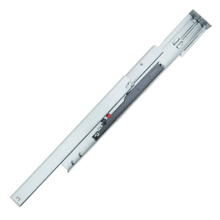 VEVOR 6x ladegeleiders 467 x 61 x 54 mm uittrekbare geleider 45,4 kg (statisch)/36,3 kg (dynamisch) softclose rails voor laden, volledig uittrekbaar laderailsysteem van koolstofstaal