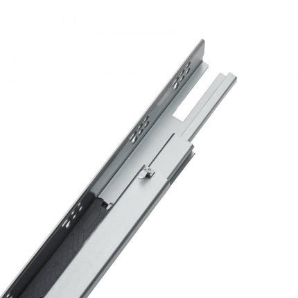 VEVOR 6x ladegeleiders 467 x 61 x 54 mm uittrekbare geleider 45,4 kg (statisch)/36,3 kg (dynamisch) softclose rails voor laden, volledig uittrekbaar laderailsysteem van koolstofstaal