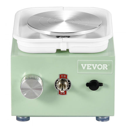 VEVOR Mini Aardewerkschijf Mini Elektrische Keramische Wielmachine 320 RPM Groen