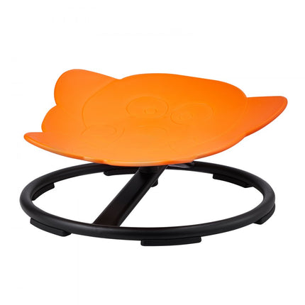 VEVOR Olifant kinderdraaistoel 100kg sensorische draaistoel zitting draaikruk oranje
