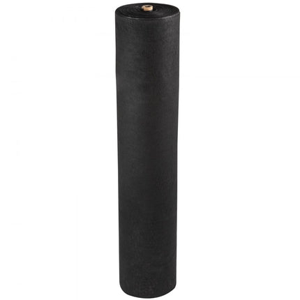 VEVOR Onkruidbestrijding Tuinfleece 5.8oz Landschapsstof 4x30ft Weed Fly Heavy Duty Geweven Grasbestrijding Geotextiel voor Tuin Patio Zwart