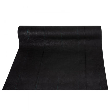 VEVOR Onkruidbestrijding Tuinfleece 5.8oz Landschapsstof 4x30ft Weed Fly Heavy Duty Geweven Grasbestrijding Geotextiel voor Tuin Patio Zwart