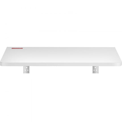 VEVOR klaptafel wandtafel 59,94 x 39,62 x 14,99 cm, opklapbare keukenwand klaptafel wandbureau, tafel voor studentenhuis woonkamer slaapkamer stabiel witte spaanplaat 45,36 kg draagvermogen