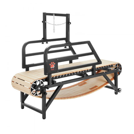 VEVOR hondenloopband voor middelgrote honden 100kg indoor loopband 190x56x143cm