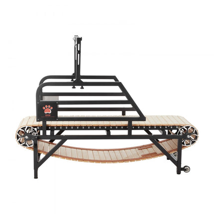 VEVOR hondenloopband voor middelgrote honden 100kg indoor loopband 190x56x143cm