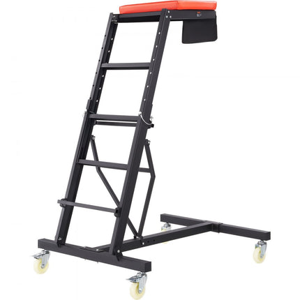 VEVOR Automotive Topside Creeper Motorvoertuigen, opvouwbare kruipversnelling voor autoreparatie en onderhoud, met verstelbare hoogte van 126 tot 192 cm, 181,44 kg capaciteit, hoge kruipbak, 4 zwenkwielen, robuust