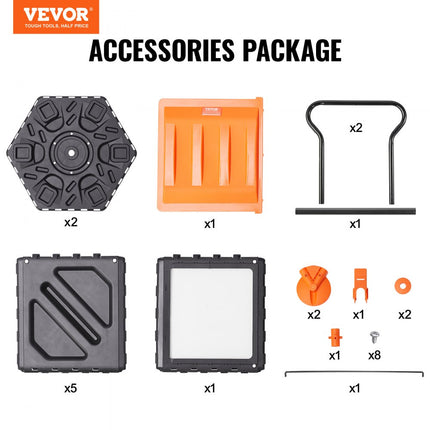 VEVOR Tumbling Composter Composter Tumbler 70 L, Drum Composter 360° Draaibaar Multifunctionele Tumbling Composter 605 x 510 x 730 mm, 20 kg Heavy Duty Tuincomposter incl. Handschoenen