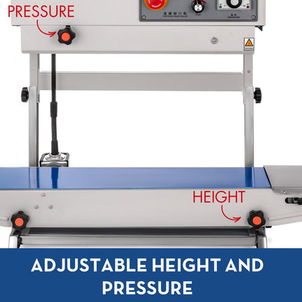 Het automatische Verticale Film Verzegelende Machinefr770 Roterende Verzegelende Machine Ononderbroken Verzegelen voor Plastic Zak 220V