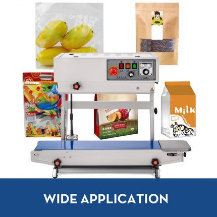 Het automatische Verticale Film Verzegelende Machinefr770 Roterende Verzegelende Machine Ononderbroken Verzegelen voor Plastic Zak 220V