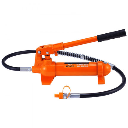 VEVOR Hydraulische Auto Jack Luchtpomp 4T Lucht Hydraulische Jack 125mm Slag Rood Inclusief 80/130/210/415mm Verlengstuk Elektrostatische Poeder Spray Auto Reparatie