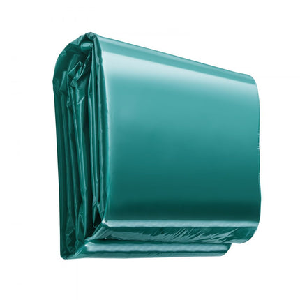 VEVOR groen zeildoek met oogjes 5x9m stoffen zeildoek PVC zeildoek beschermzeil 100% waterdicht UV-bestendig scheurvast houten zeildoek bouwzeil grondzeil ideaal voor kamperen en picknicken