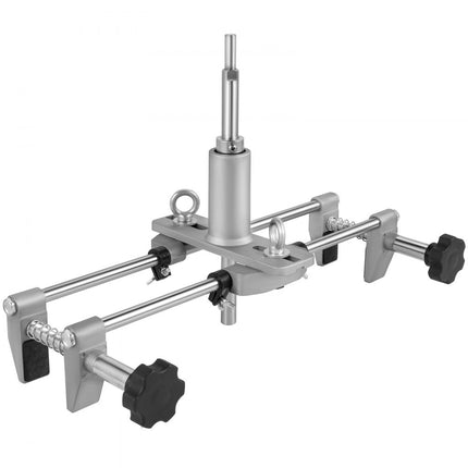 VEVOR 6 stuks/set Lock Fitting Jig Deurslot Mortiser Kit & 3 Cutters 18/22/25MM