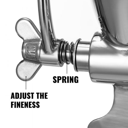 Huishoudelijke handmolen graanmolen maanzaadmolen korenmolen koffiemolen notenmolen