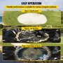 VEVOR LLDPE vijverfolie 6x7,6m vijverfolie 20 Mil visvijverfolie voor waterval-, vijver- en visvijvers