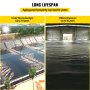 VEVOR LLDPE vijverfolie 6x7,6m vijverfolie 20 Mil visvijverfolie voor waterval-, vijver- en visvijvers