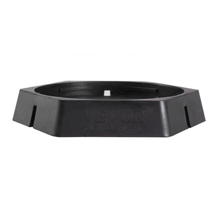 VEVOR RV-nivelleringspads, 9" ronde landingsvoeten, vaste krikstabilisatoren, rubberen krikpads, capaciteit van 5000 lb per camper-krikpad