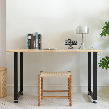 VEVOR set van 2 tafellopers 711 mm hoog tafelframe 454 kg draagvermogen tafelpoten van koolstofstaal meubelpoten zwart tafelonderstel ideaal voor keukentafels woonkamer consoles studiotafels etc.