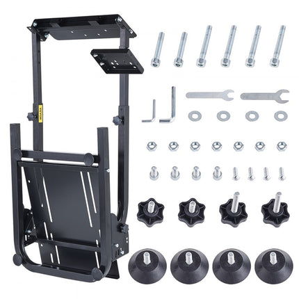 VEVOR Racing Simulator Racing stuurstandaard in hoogte verstelbaar Past Logitech G25 G27 G29 G920