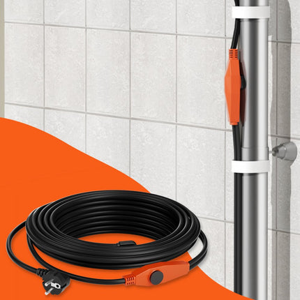 VEVOR buisverwarmingskabel 9m 23W/m buisverwarmingskabel vorstbeveiligingsthermostaat