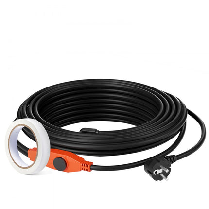 VEVOR buisverwarmingskabel 9m 23W/m buisverwarmingskabel vorstbeveiligingsthermostaat