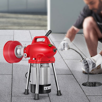 VEVOR Ontstoppingsmachine 100mm Elektrische Pijp Ontstopper afvoerpijpreinigingsmachine professionele afvoerpijpontstoppingsmachine