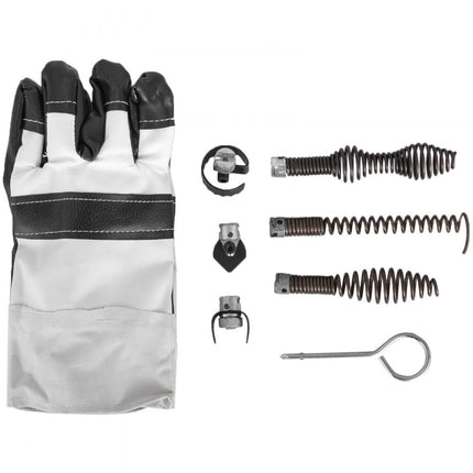 VEVOR Ontstoppingsmachine 100mm Elektrische Pijp Ontstopper afvoerpijpreinigingsmachine professionele afvoerpijpontstoppingsmachine