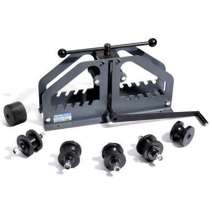 VEVOR Pijprolbuiger Max 1-1/2" Handmatige pijprolbuiger met 6 matrijzen