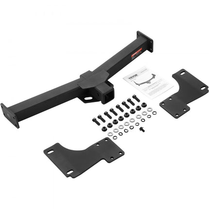 VEVOR Klasse 3 trekhaak, 2" ontvanger, Q455B stalen buisframe, multi-fit trekhaak voor kogelmontage, bagagerek, fietsenrek, trekhaak,