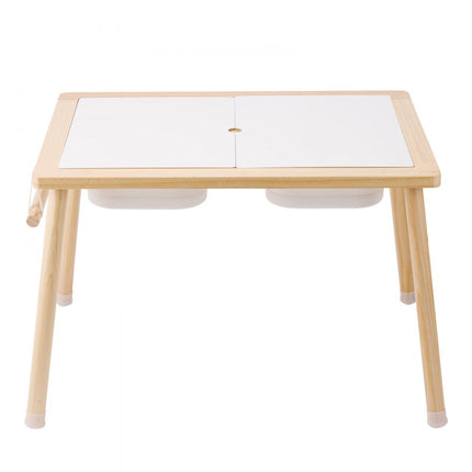 VEVOR Sensory kindertafel zandspeeltafel activiteitentafel met 1 papierrol
