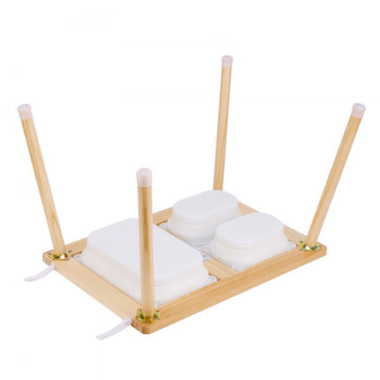 VEVOR Sensory kindertafel zandspeeltafel activiteitentafel met 1 papierrol