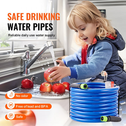 VEVOR 15,2 m verwarmde waterslang camper drinkwaterslang 285W