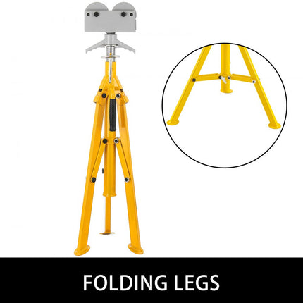 Pijpsteun Pijpstandaard met pijpcapaciteit van 12" 81-140cm pijppaal 2T