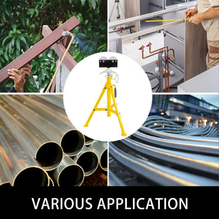 Pijpsteun Pijpstandaard met pijpcapaciteit van 12" 81-140cm pijppaal 2T