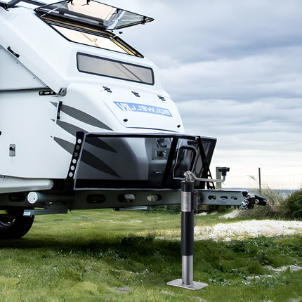 VEVOR aanhangerkrik 907kg draaisteun parkeersteun voor aanhangers 283-533mm