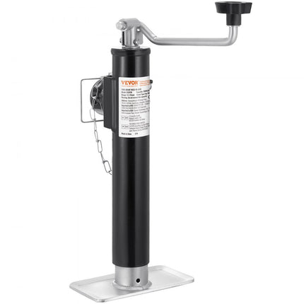 VEVOR aanhangerkrik 907kg draaisteun parkeersteun voor aanhangers 283-533mm