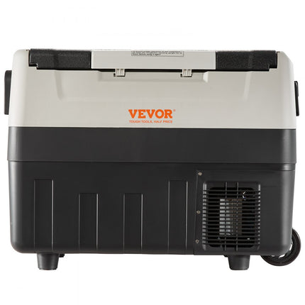 VEVOR Auto Koelkast Camping Koelkast 45 L koelbox Koelkast Boot 12/24 V verrijdbare elektrische vriezer 2 in 1 dubbele zone autokoelkastcompressor