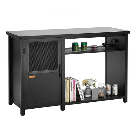 VEVOR Aquariumstandaard, 75 gallon aquariumstandaard, 52" x 20" x 32" schildpadtankstandaard gemaakt van staal en MDF, 500 lb laadvermogen, reptielentankstandaard met opbergkast en geïntegreerde voeding