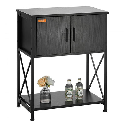 VEVOR Aquariumstandaard, 20 gallon aquariumstandaard, 65 x 42 x 81 cm staal en MDF schildpadtankstandaard, 76 kg laadvermogen, reptielentankstandaard met opbergkast en ingebouwde voeding