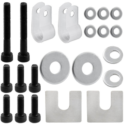 VEVOR 1 stuks 150 Mm Hoge Nauwkeurigheid Draaibank Lineaire Schaal voor Freesmachine met Accessoires: