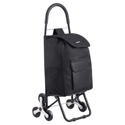 VEVOR steekwagen transportwagen vouwwagen laadrol opvouwbaar 450x350x965mm