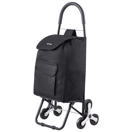 VEVOR steekwagen transportwagen vouwwagen laadrol opvouwbaar 450x350x965mm