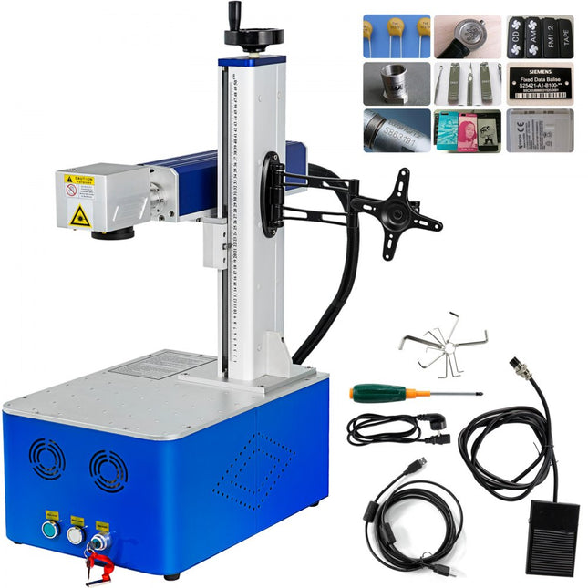 VEVOR Fiber Laser Markering Machine 20W Markering Gravier Fiber Laser Device