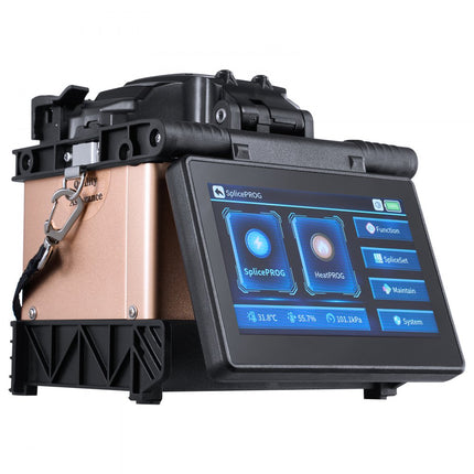 VEVOR Glasvezellasapparaat Vezelfusielasapparaat Fusion-lasapparaat met 4 motoren