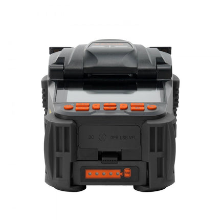 VEVOR glasvezellasmachine 6 motoren fusielasmachine vezeldiameter 125-150μm (mantel) 250-1000μm (coating) smeltverlies van 0,01 dB (MM) Geschikt voor SM MM DS NZDS UI BUI EDF